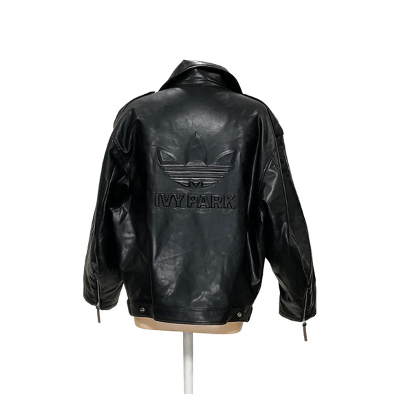 Adidas Black L Men's Jacket - Motorcycle Style!